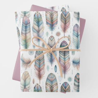 Feuille De Papier Cadeau Imaginaire