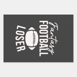 Feuille De Papier Cadeau Imaginaire Football Loser Football Imaginaire drôl