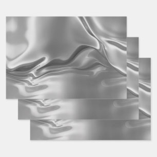 Feuille De Papier Cadeau Impression numérique en argent liquide