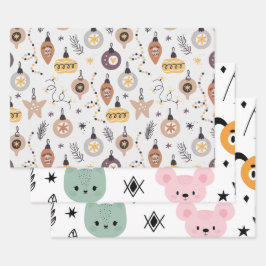 Feuille De Papier Cadeau Imprimée