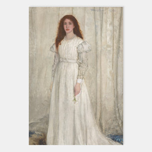 Feuille De Papier Cadeau James Whistler - Symphonie en blanc no 1