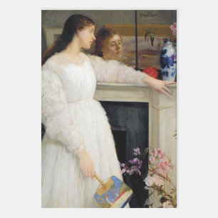 Feuille De Papier Cadeau James Whistler - Symphonie en blanc no 2