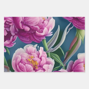 Feuille De Papier Cadeau Jardin de campagne enchanteresse