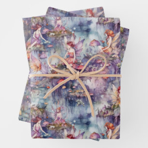 FEUILLE DE PAPIER CADEAU JARDIN DE LA FOIRE MAGIQUE