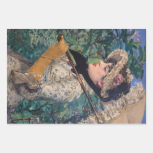 Feuille De Papier Cadeau Jeanne (Printemps) Par Édouard Manet
