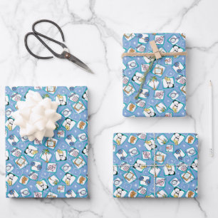 Feuille De Papier Cadeau Johnny Bravo Motif Icon