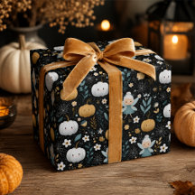 Joli motif de citrouille de fée d'Halloween