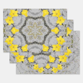 Feuille De Papier Cadeau Jonquil Harmony Wheel