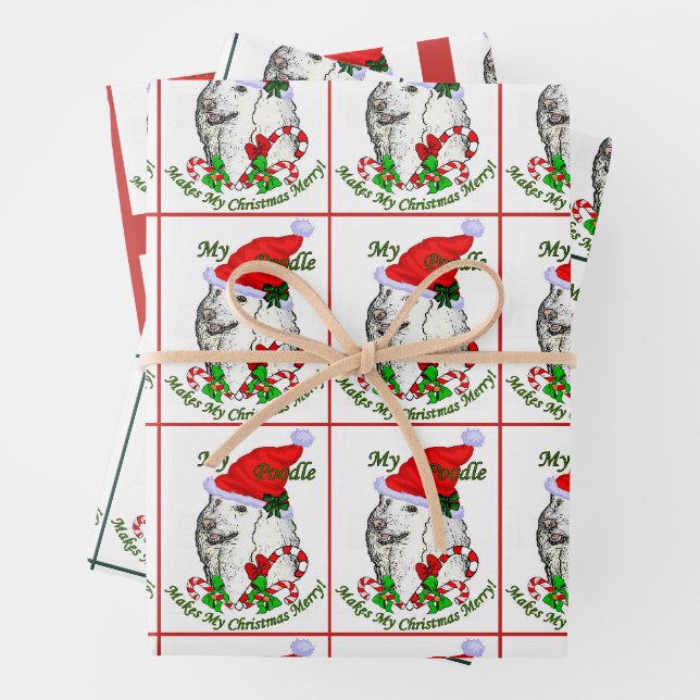 Feuille De Papier Cadeau Jour de Noël à Père Noël (En situation)