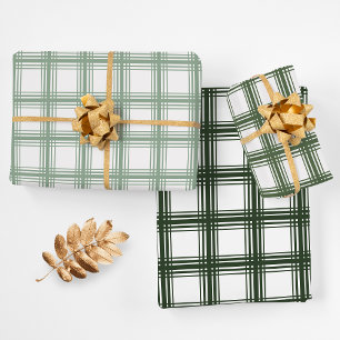 Feuille De Papier Cadeau Joyeux Green Paid Trio
