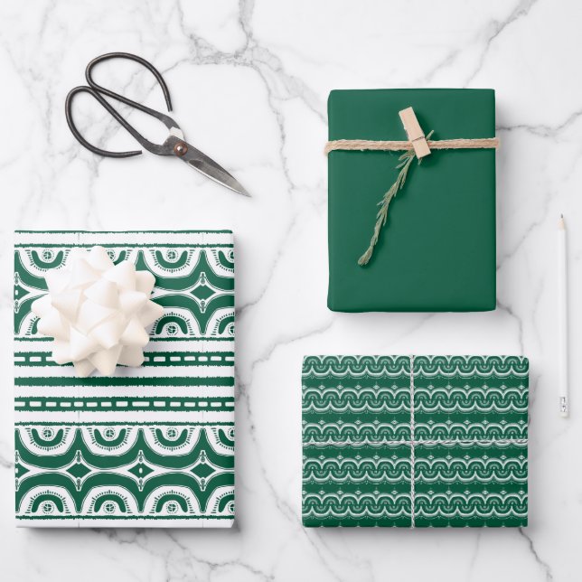 Feuille De Papier Cadeau Joyeux Kwanzaa (Recto)
