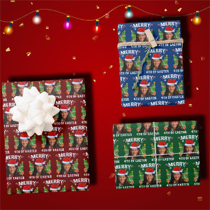 Feuille De Papier Cadeau Kamala Harris Joyeux 4ème de Pâques