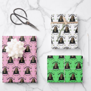 Feuille De Papier Cadeau Kamala Harris Noël