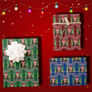 Feuille De Papier Cadeau Kamala Harris Noël