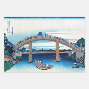 Feuille De Papier Cadeau Katsushika Hokusai