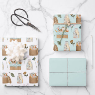 Feuille De Papier Cadeau Kit de notes de couture