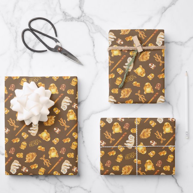 Feuille De Papier Cadeau Kowalski Bakery Toy Motif (Recto)