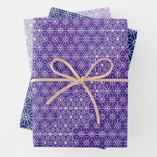 Feuille De Papier Cadeau KUMIKO |  Japanese Traditional Pattern