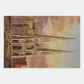 Feuille De Papier Cadeau La cathédrale Saint-Patrick dans le Midtown Manhat