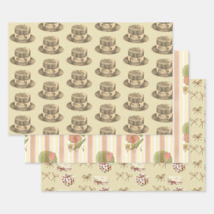Feuille De Papier Cadeau Lady & Gent