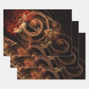 Feuille De Papier Cadeau Le son de la musique Art Abstrait