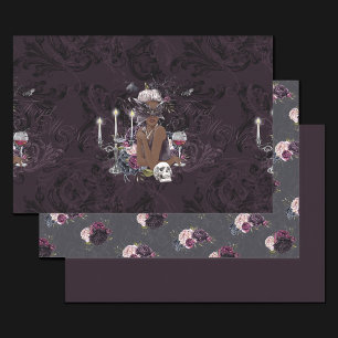 Feuille De Papier Cadeau Le Vampiress Moody Gothic Vampy Glam Dark Skin