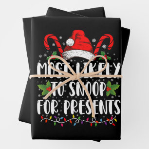 Feuille De Papier Cadeau Les Plus Probables À Snoop Pour Les Présentations 