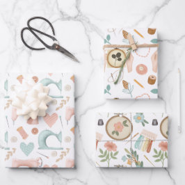 Feuille De Papier Cadeau Machine à coudre, broderie et artisanat