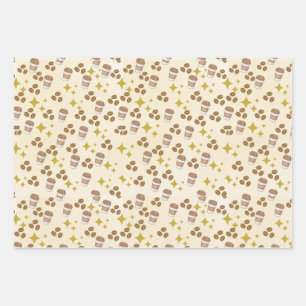 Feuille De Papier Cadeau Mad à propos du café