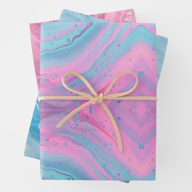 Feuille De Papier Cadeau Majestueux (En situation)