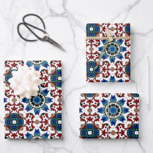 Feuille De Papier Cadeau , marocain, mosaïque, turc,