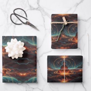 Feuille De Papier Cadeau Méditation Spirituelle