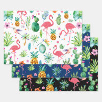 Mélodie tropicale Oiseaux et fleurs Motifs