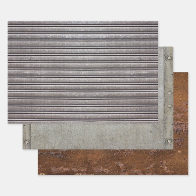 Feuille De Papier Cadeau Métal (Lot)