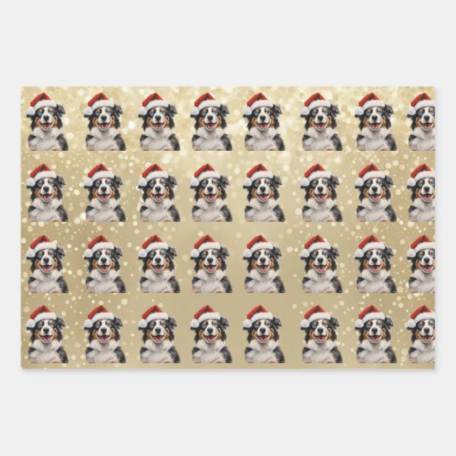 Feuille De Papier Cadeau Mini Aussie 2 Livre de vacances (Devant)