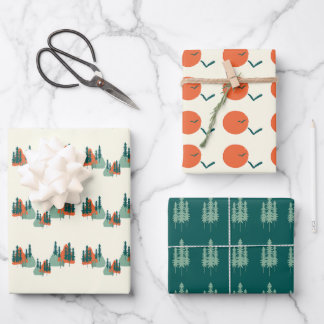 Feuille De Papier Cadeau Modern Minimal Gift Wrap