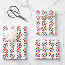 Moderne Floral Vibrant Sans Couture Botanique Lumi