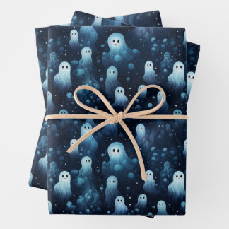 Feuille De Papier Cadeau Montée du fantôme