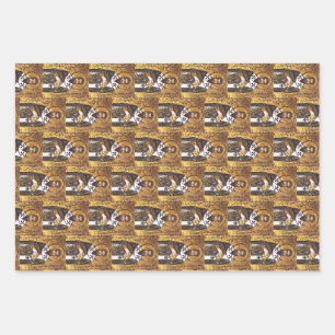 Feuille De Papier Cadeau Mosaïque de saint Basile le Grand