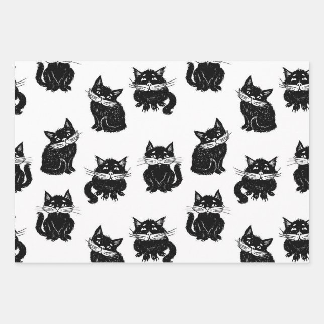 Feuille De Papier Cadeau Motif (Devant)