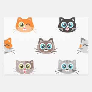 Feuille De Papier Cadeau Motif