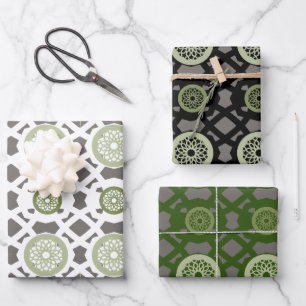 Feuille De Papier Cadeau Motif arabe islamique moderne
