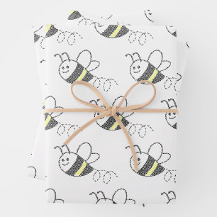 Feuille De Papier Cadeau Motif croisé Imprimer Abee mignonne