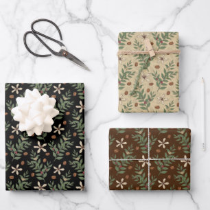 Feuille De Papier Cadeau Motif de café