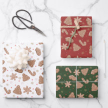 Motif de cookies de Noël