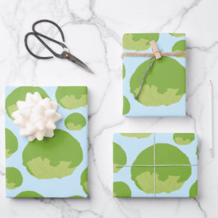 Feuille De Papier Cadeau Motif de laitue
