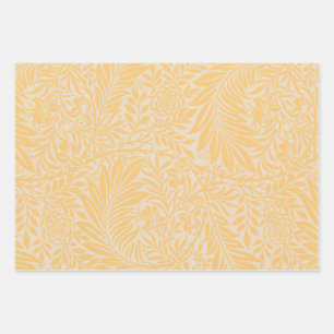 Feuille De Papier Cadeau Motif de larkspur William Morris adapté