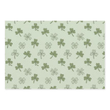 Motif de trèfles Soft Doodle pour la Saint-Patrick