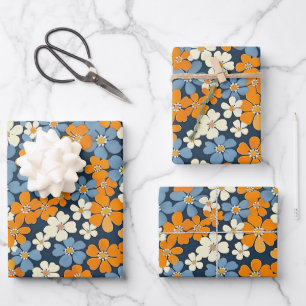Feuille De Papier Cadeau Motif Ditsy Flowers
