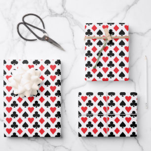 Feuille De Papier Cadeau Motif du pont de cartes